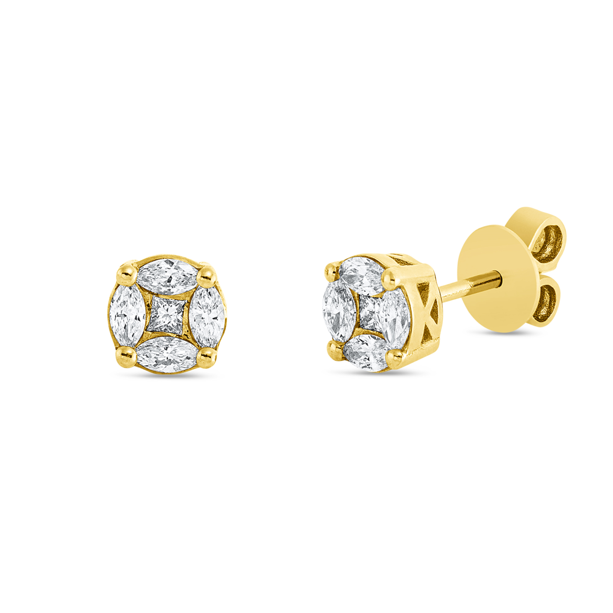 illusie klassieke studs - 2V583