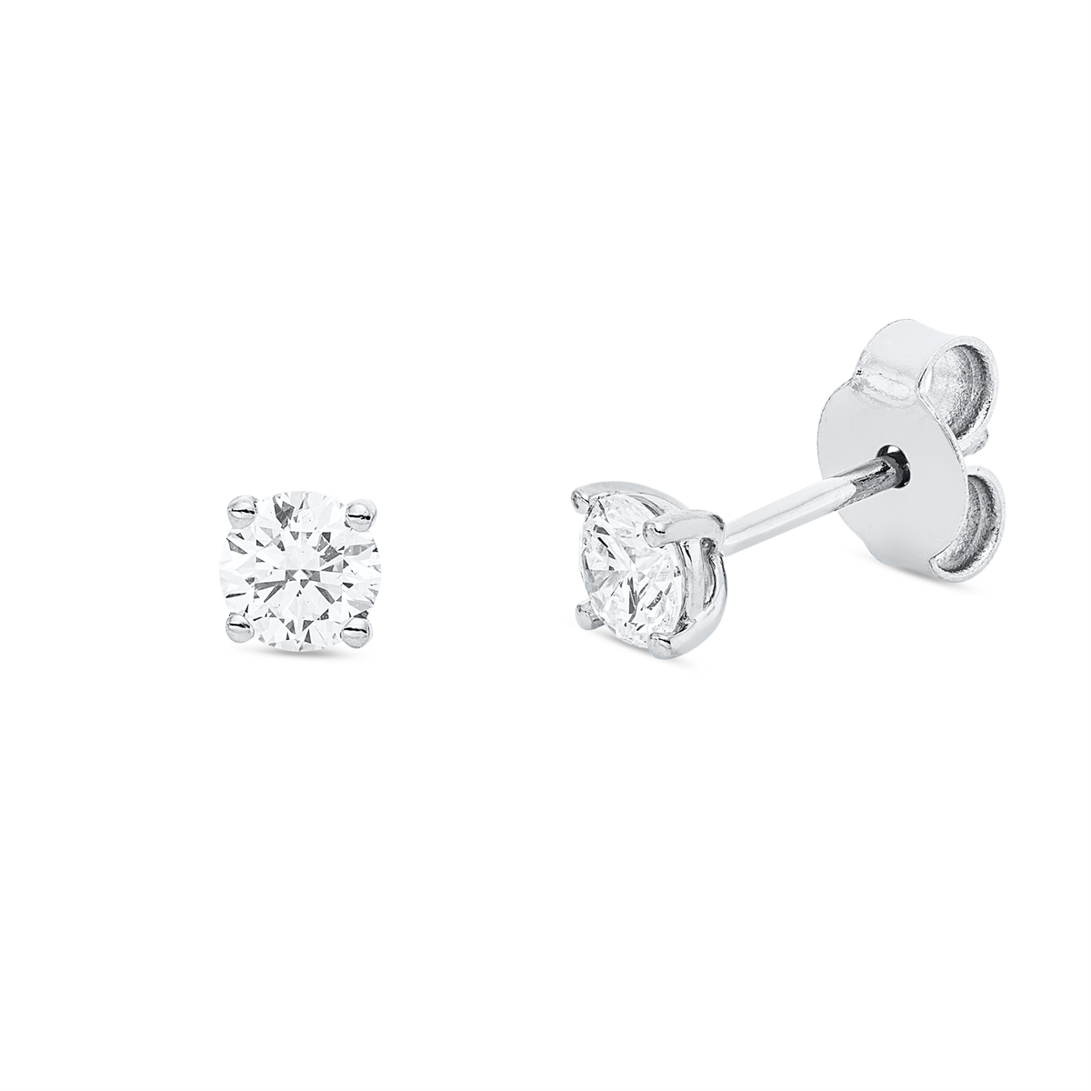 solitaire studs - 2V769