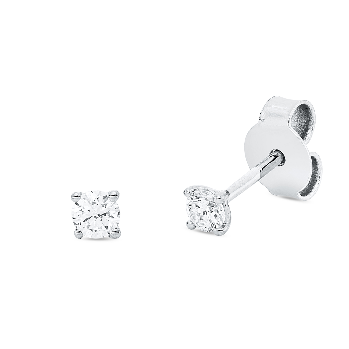 solitaire studs - 2V774