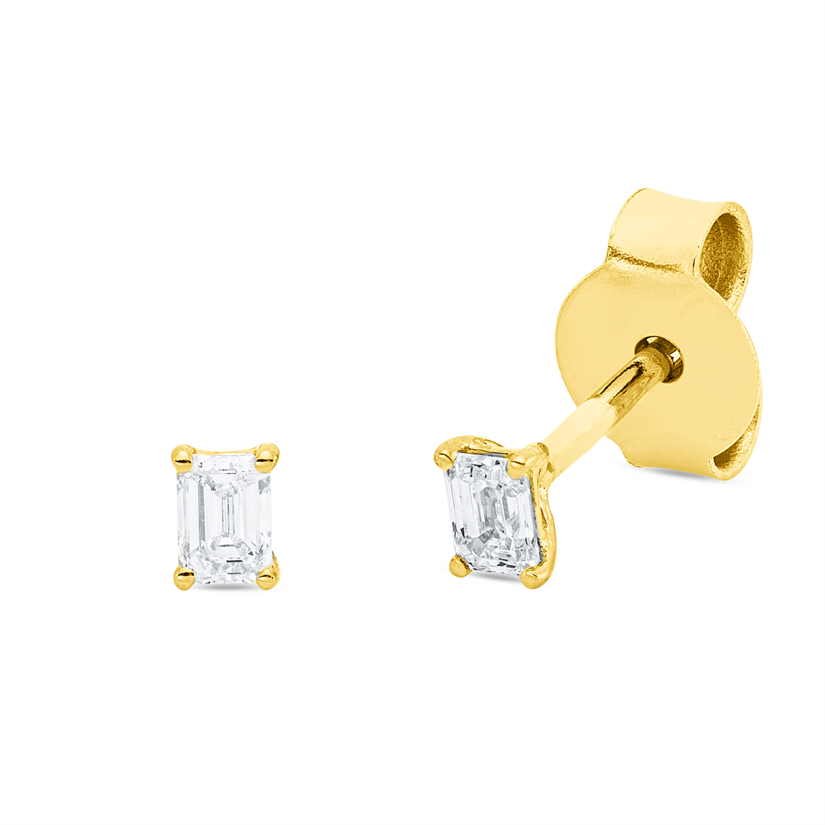 solitaire studs - 2V793