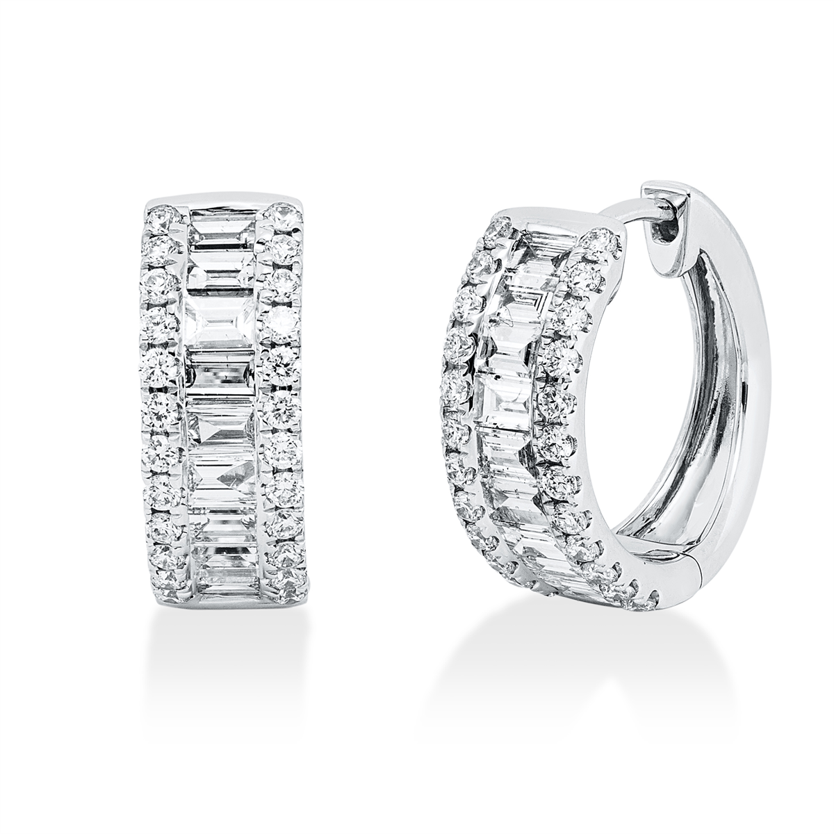 baguette hoops & huggies - 2V889