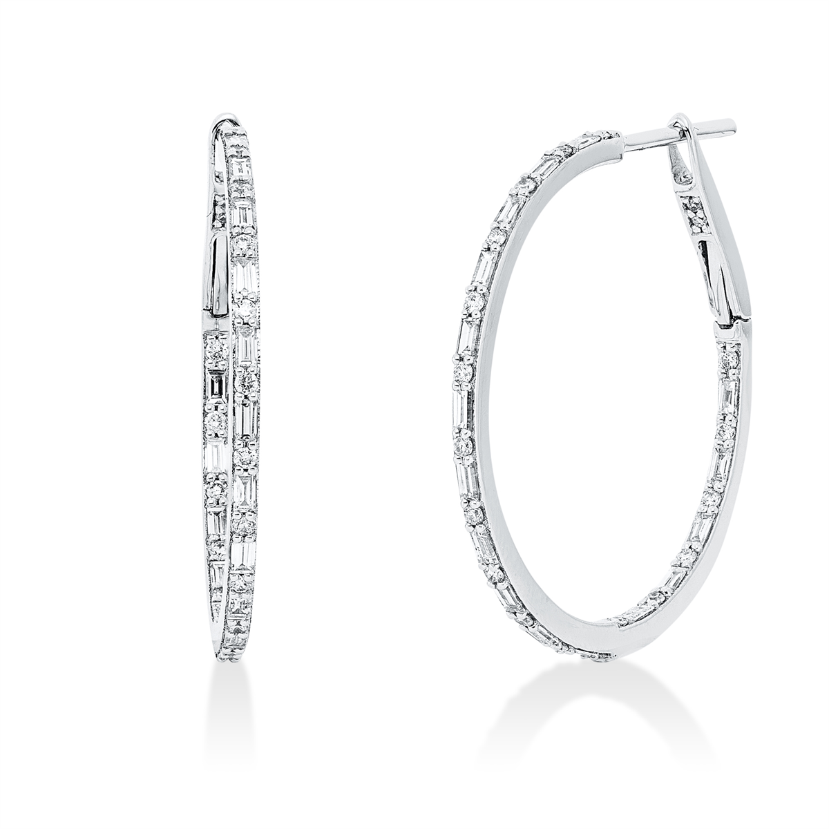 baguette hoops & huggies - 2W065