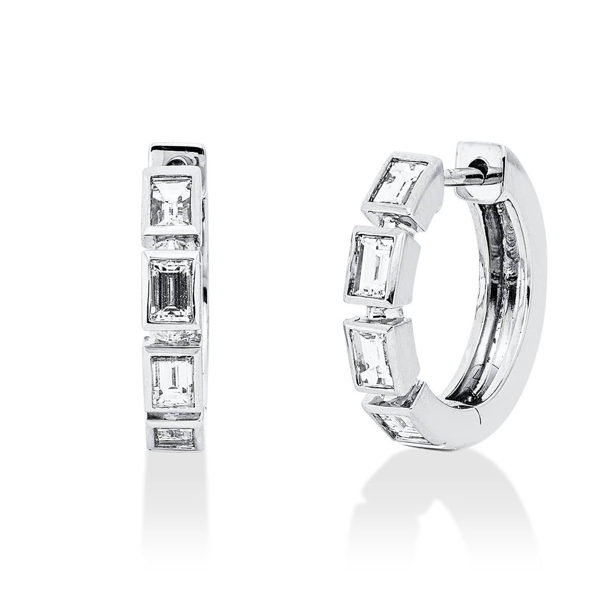 baguette hoops & huggies - 2W080