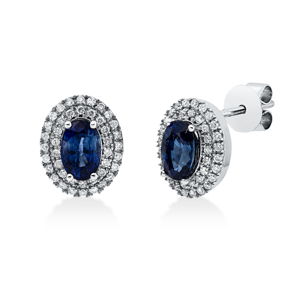 colored stone classic studs - 2W135
