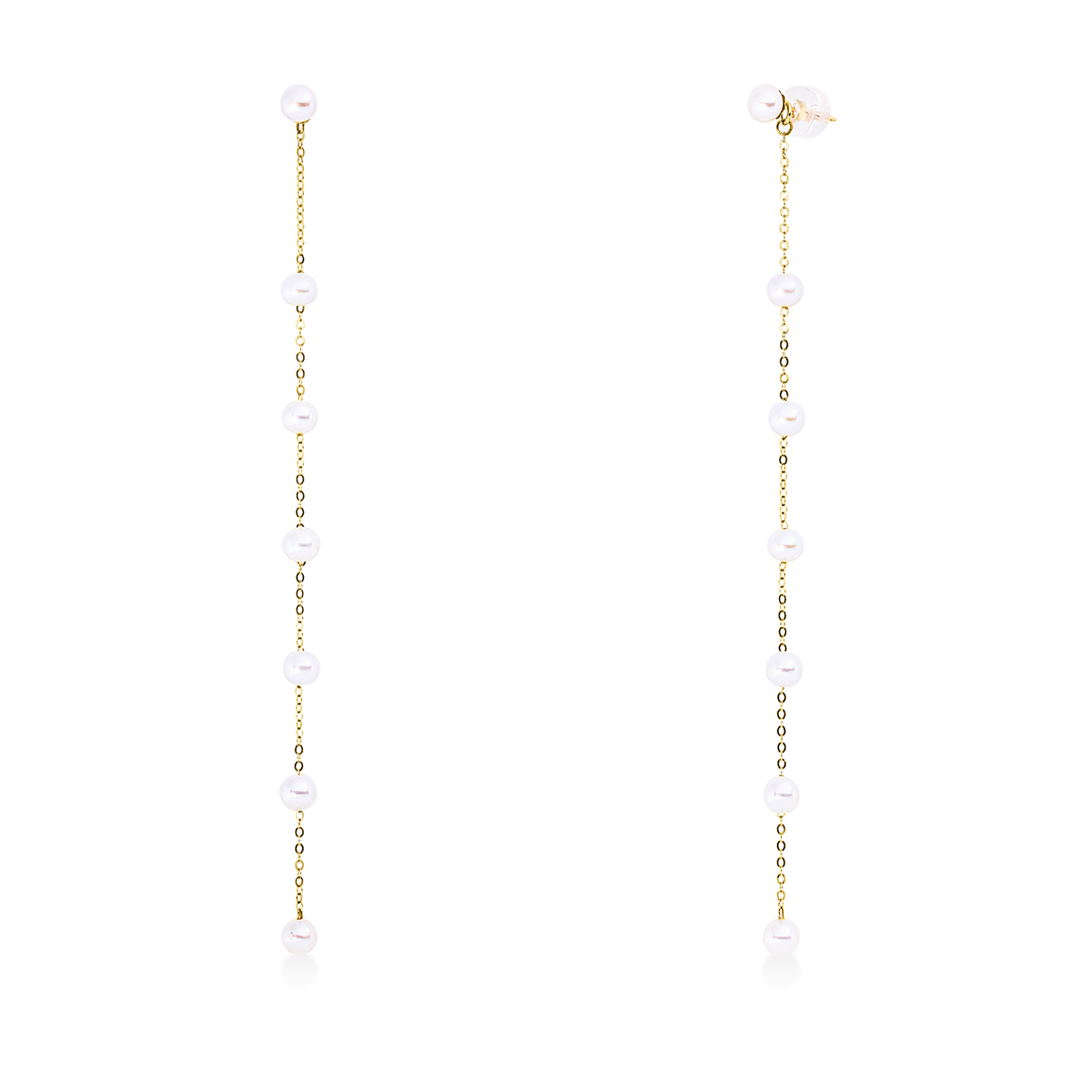 pearl earrings - 2W301