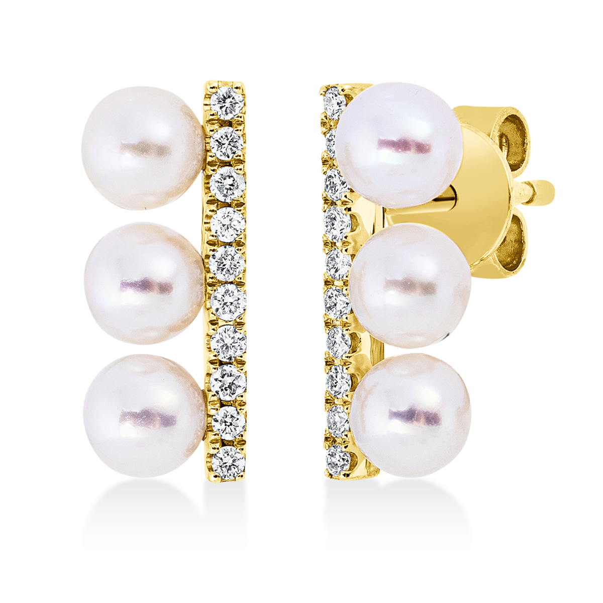 pearl studs - 2W402