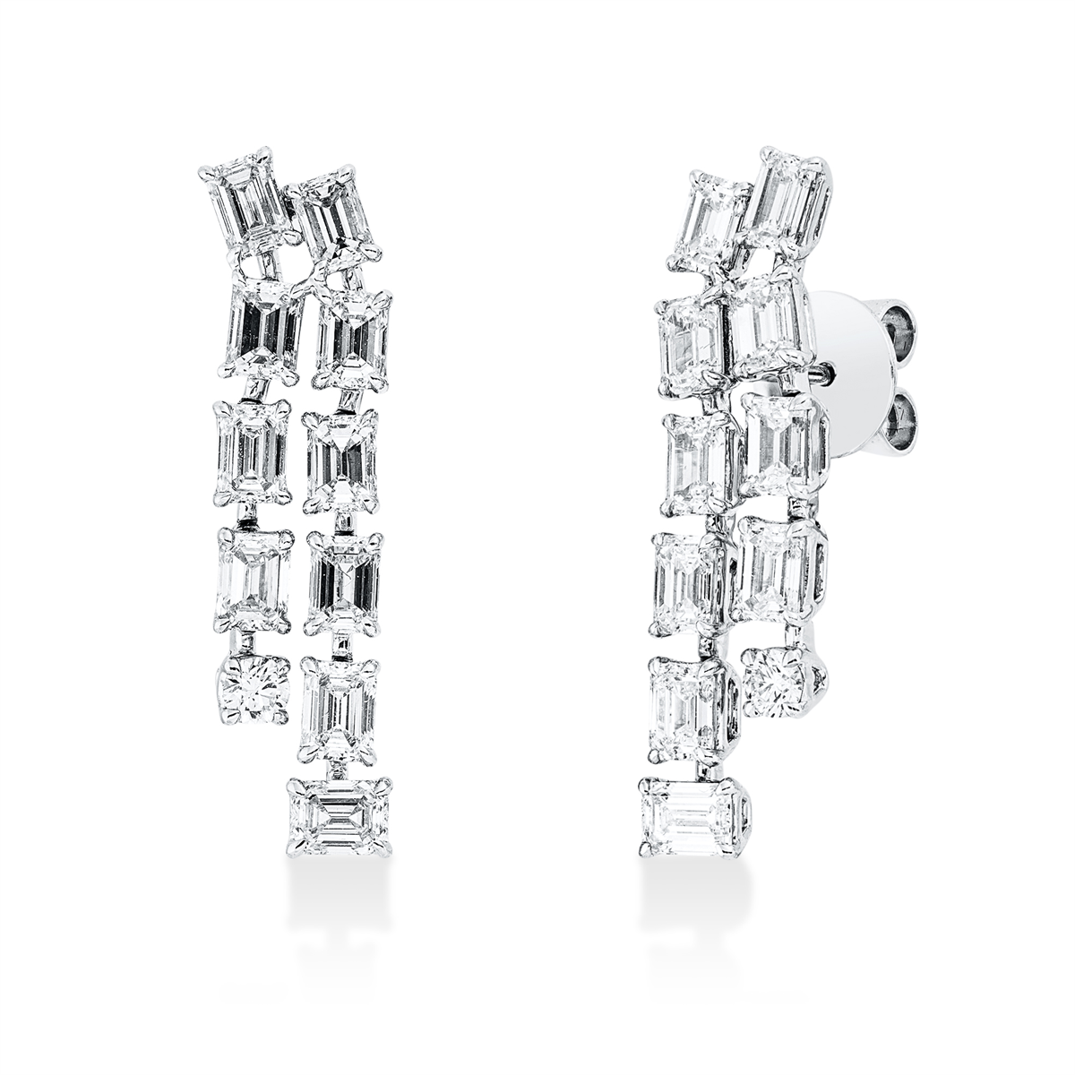 baguette oorbellen - 2W424