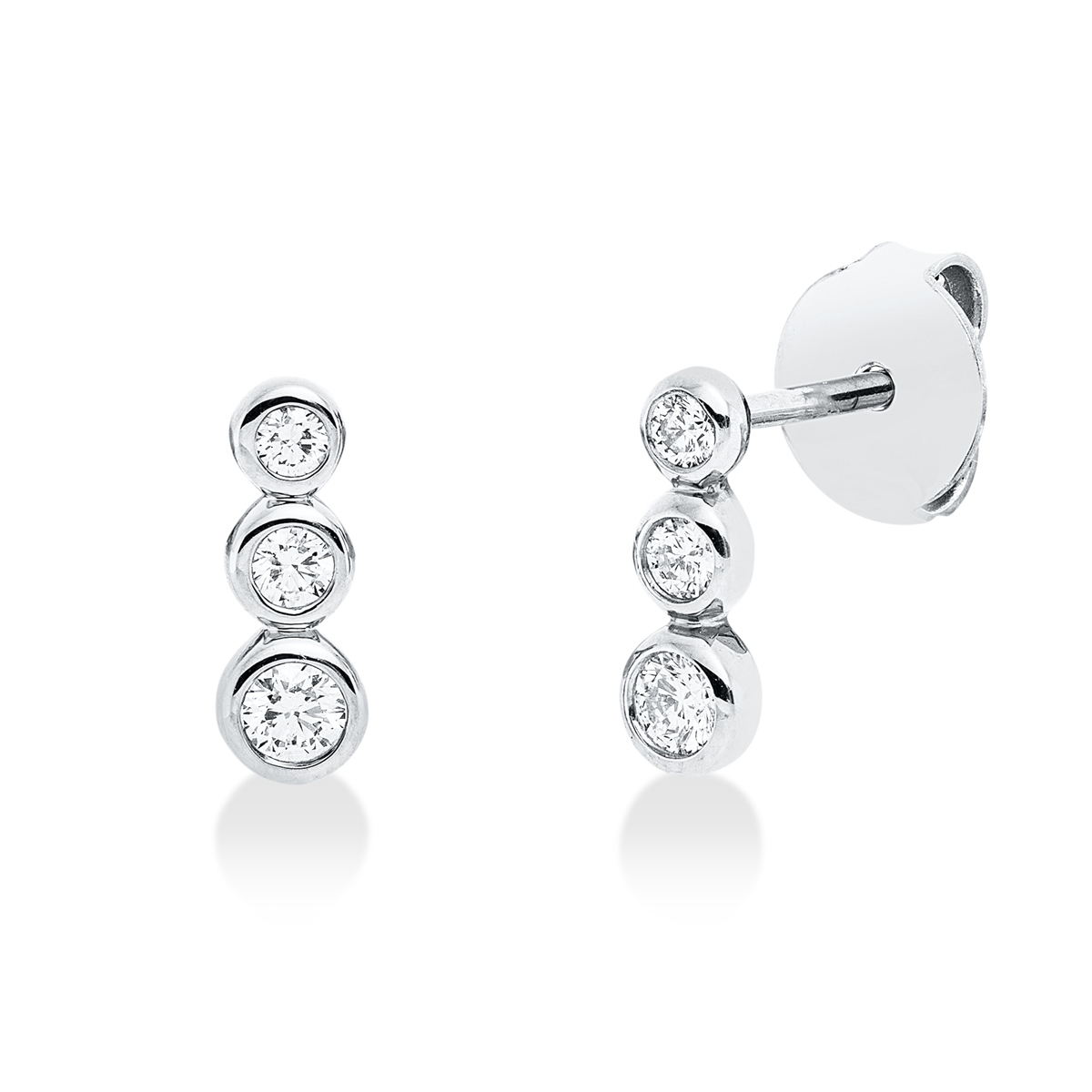modern woman studs - 2W531