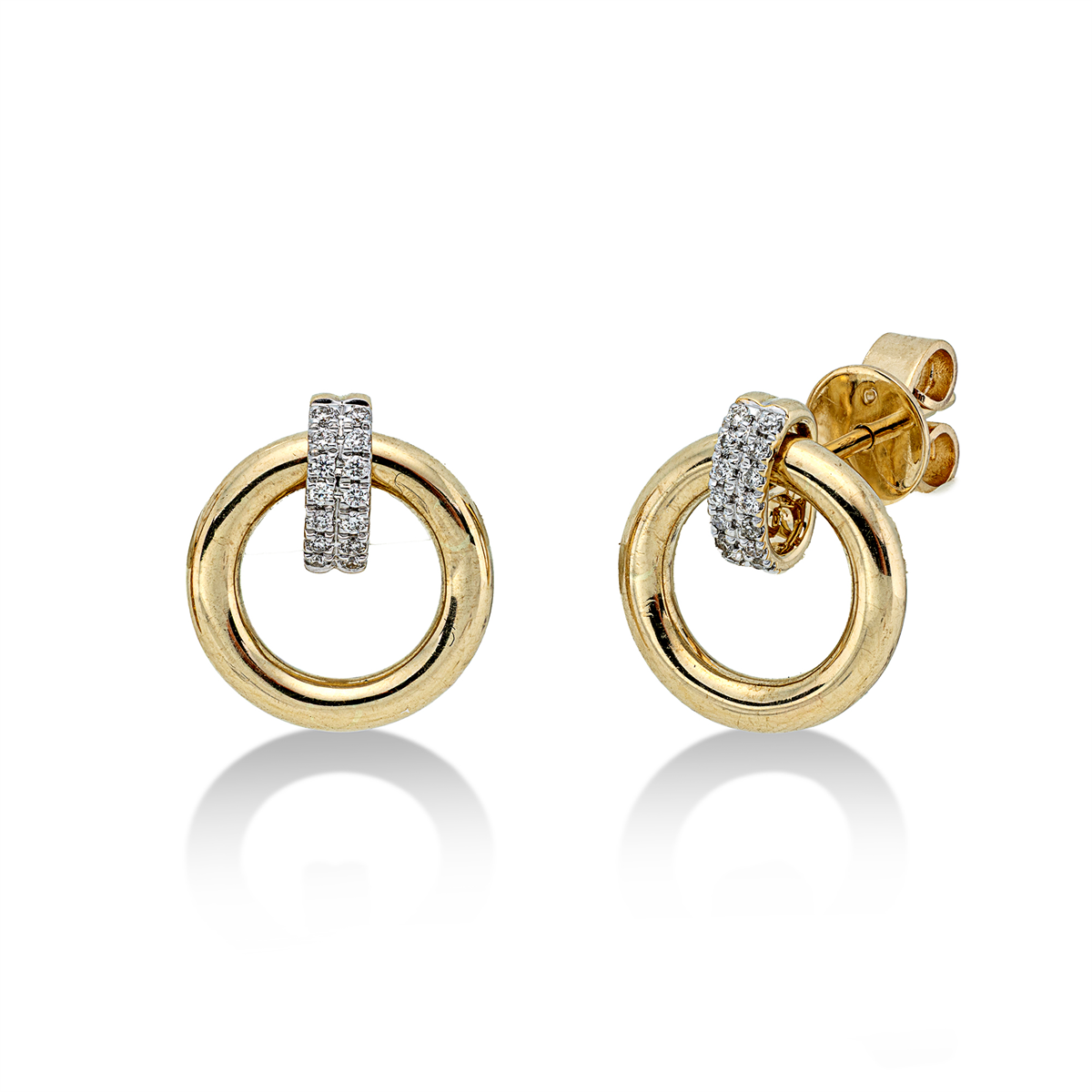modern woman studs - 2W634