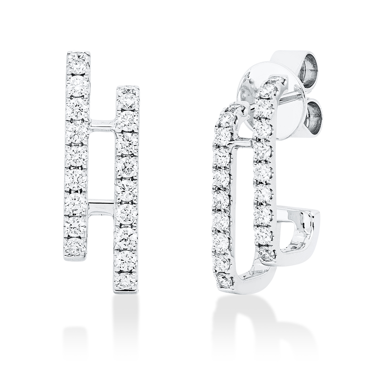 moderne vrouwen oorbellen - 2W666