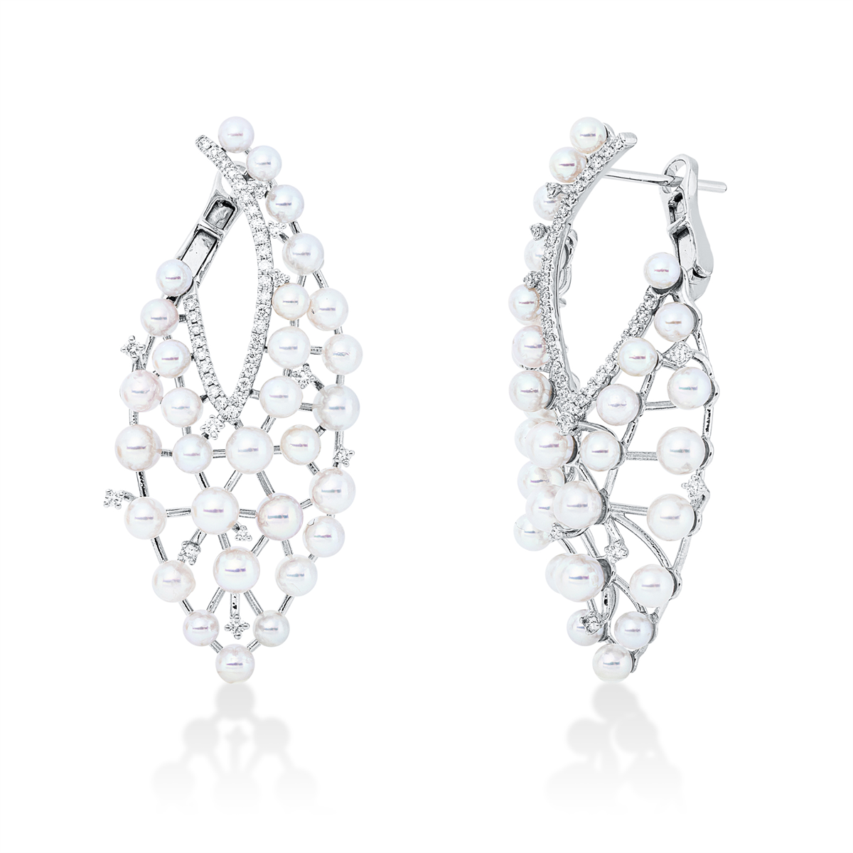 pearl earrings - 2W696