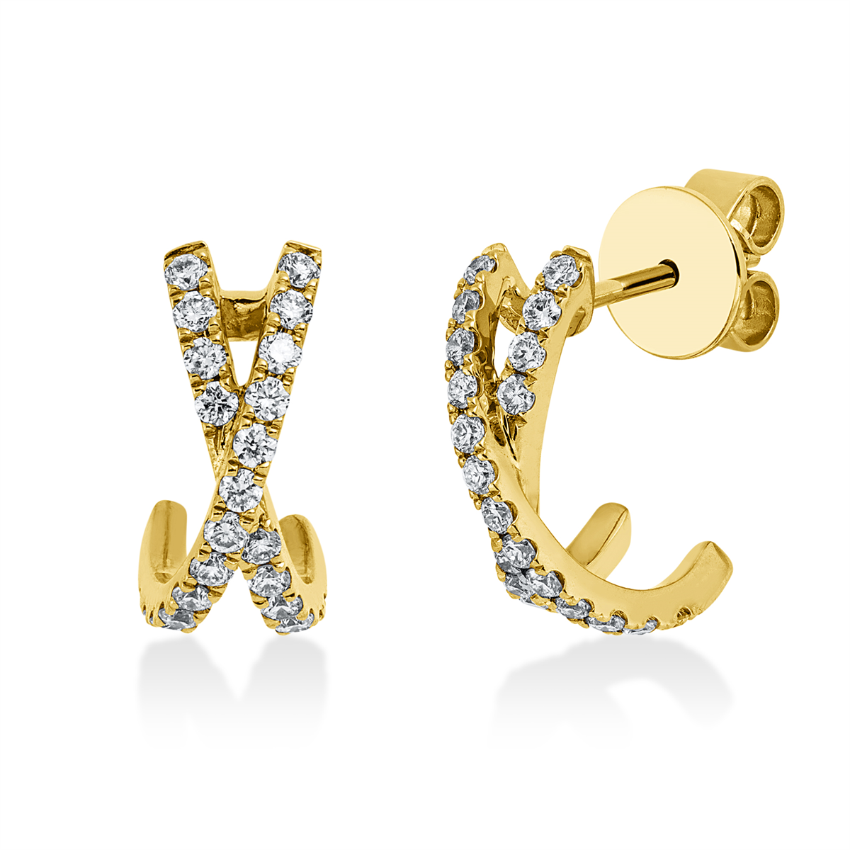 modern woman studs - 2W726
