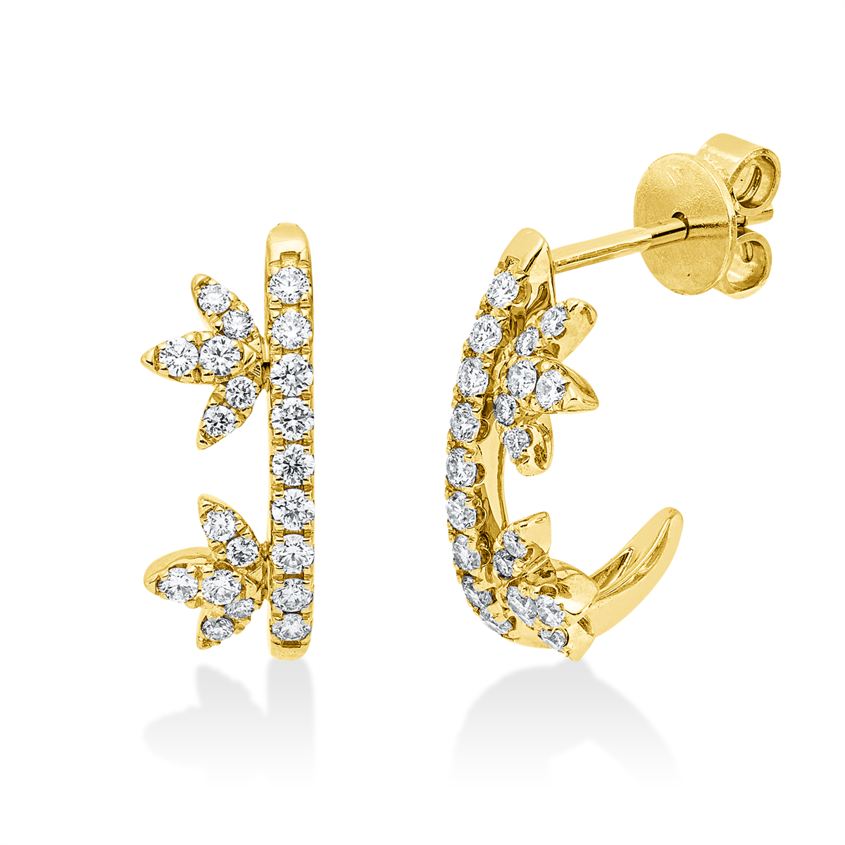 modern woman studs - 2W741