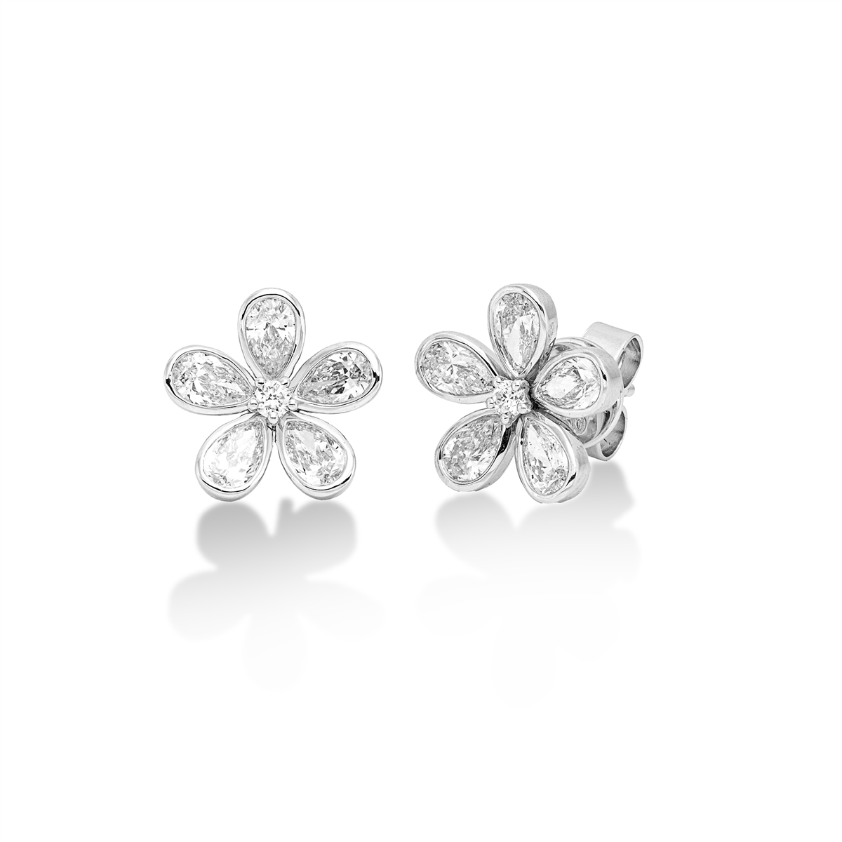 multi-stone studs - 2W882