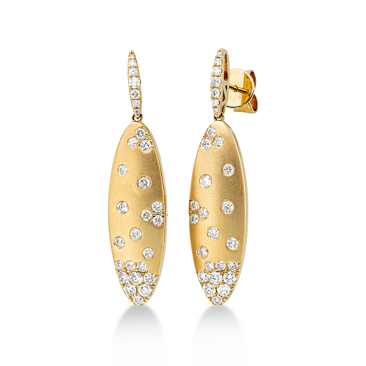 multi-stone earrings - 2W884