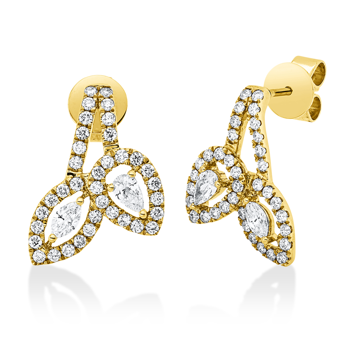 modern woman studs - 2W888