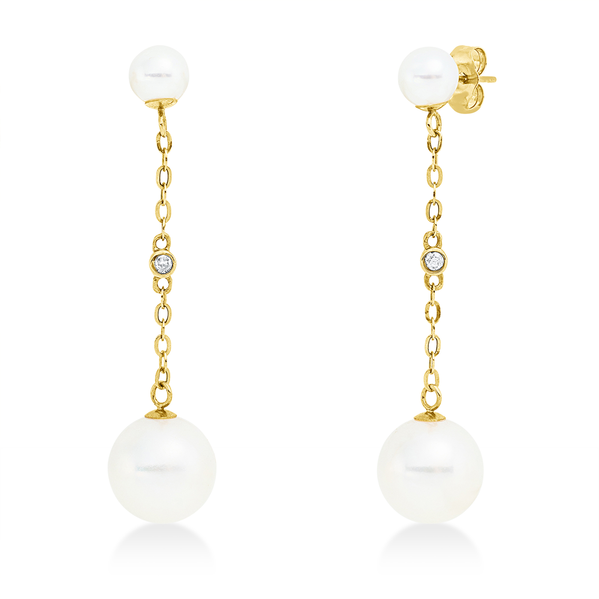 pearl earrings - 2X221