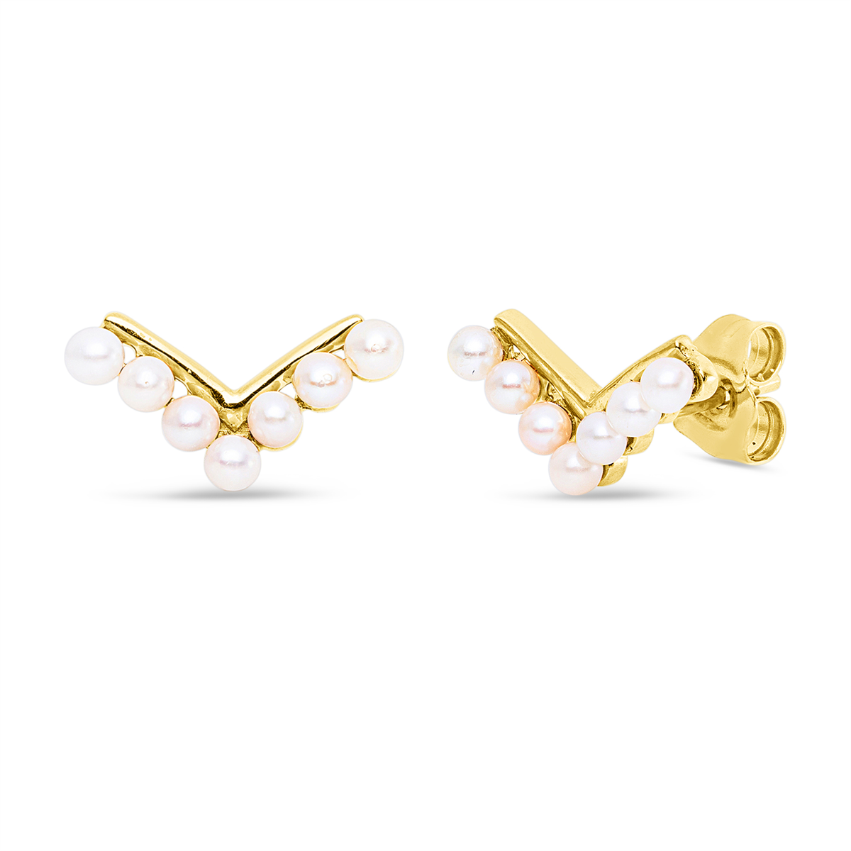 pearl studs - 2X362