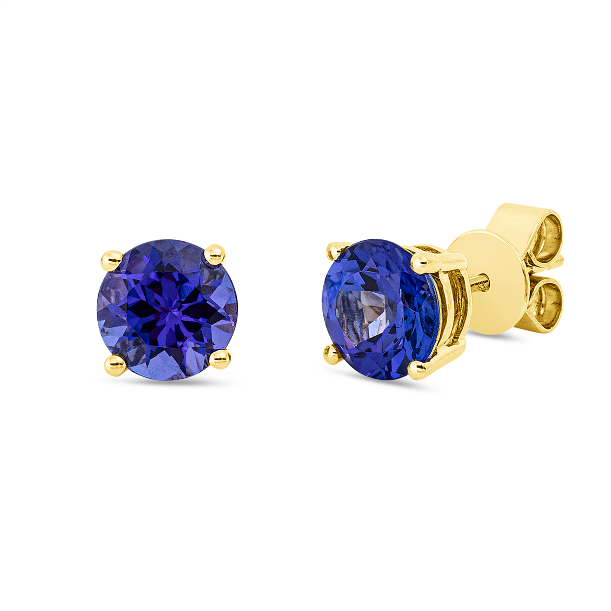 colored stone classic studs - 2X623