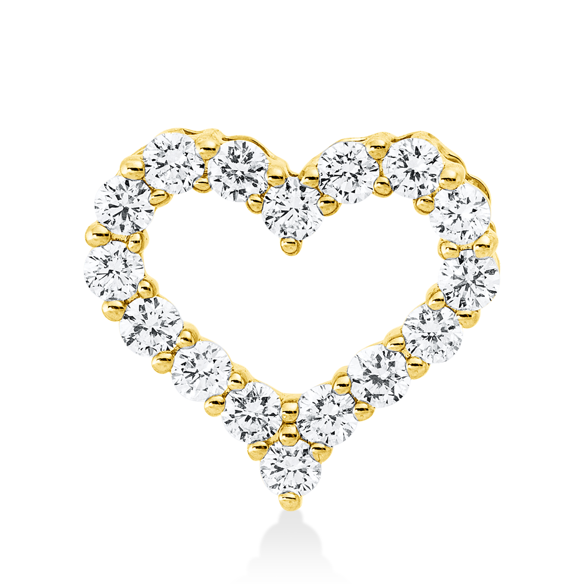 diamond full cut pearl hoops & huggies in yellow gold