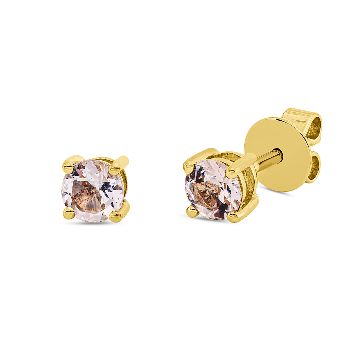 colored stone fashion studs - 2Y386