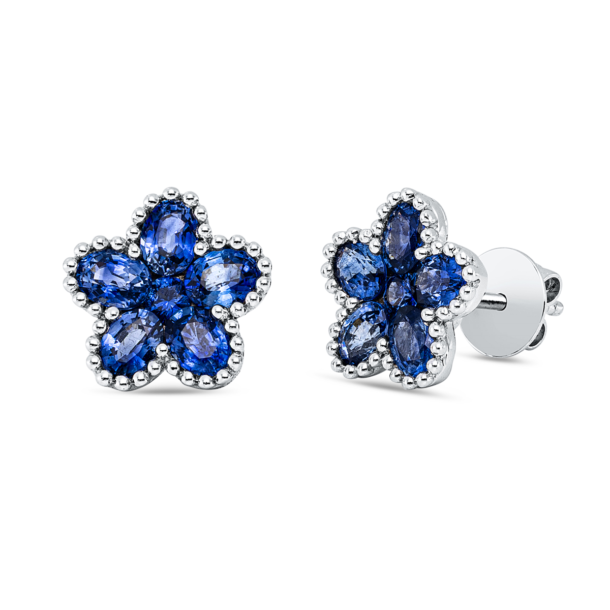colored stone classic studs - 2Y512