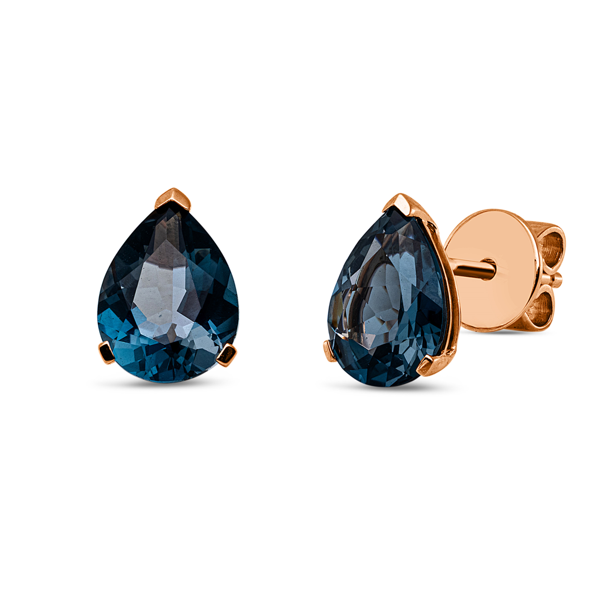 colored stone fashion studs - 2Z305