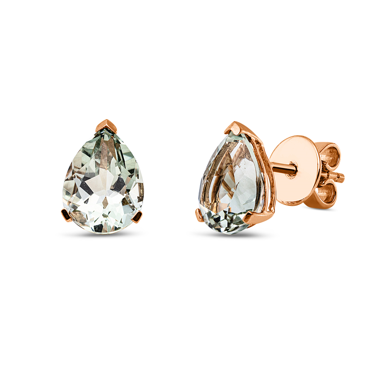 colored stone fashion studs - 2Z306