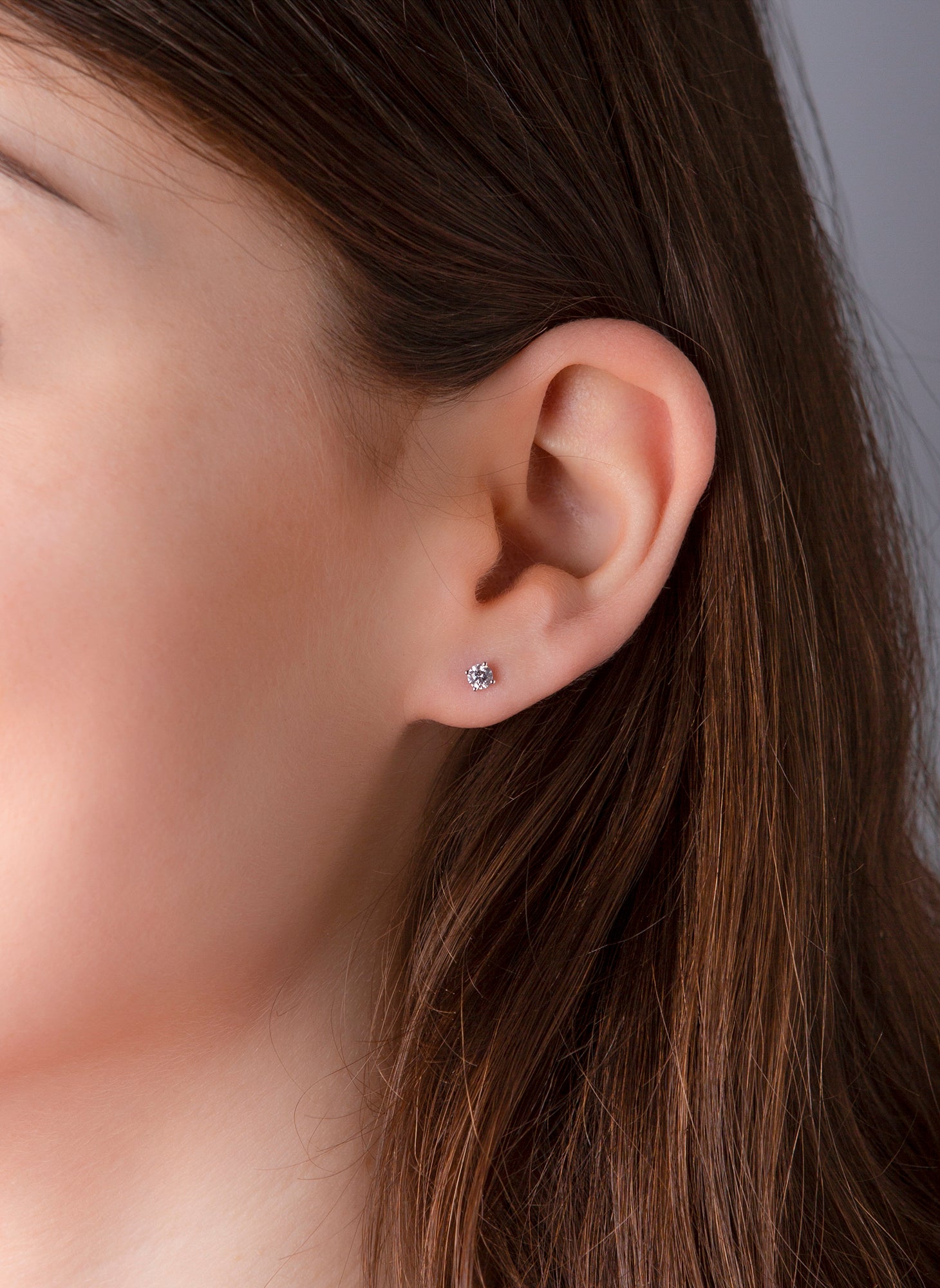 solitaire studs - 2A998