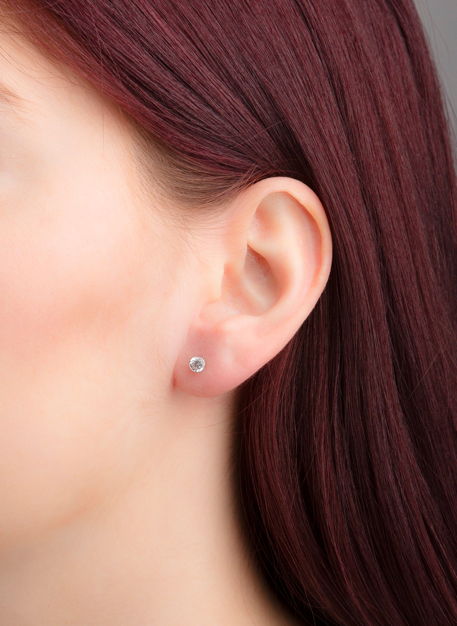 solitaire studs - 2G121