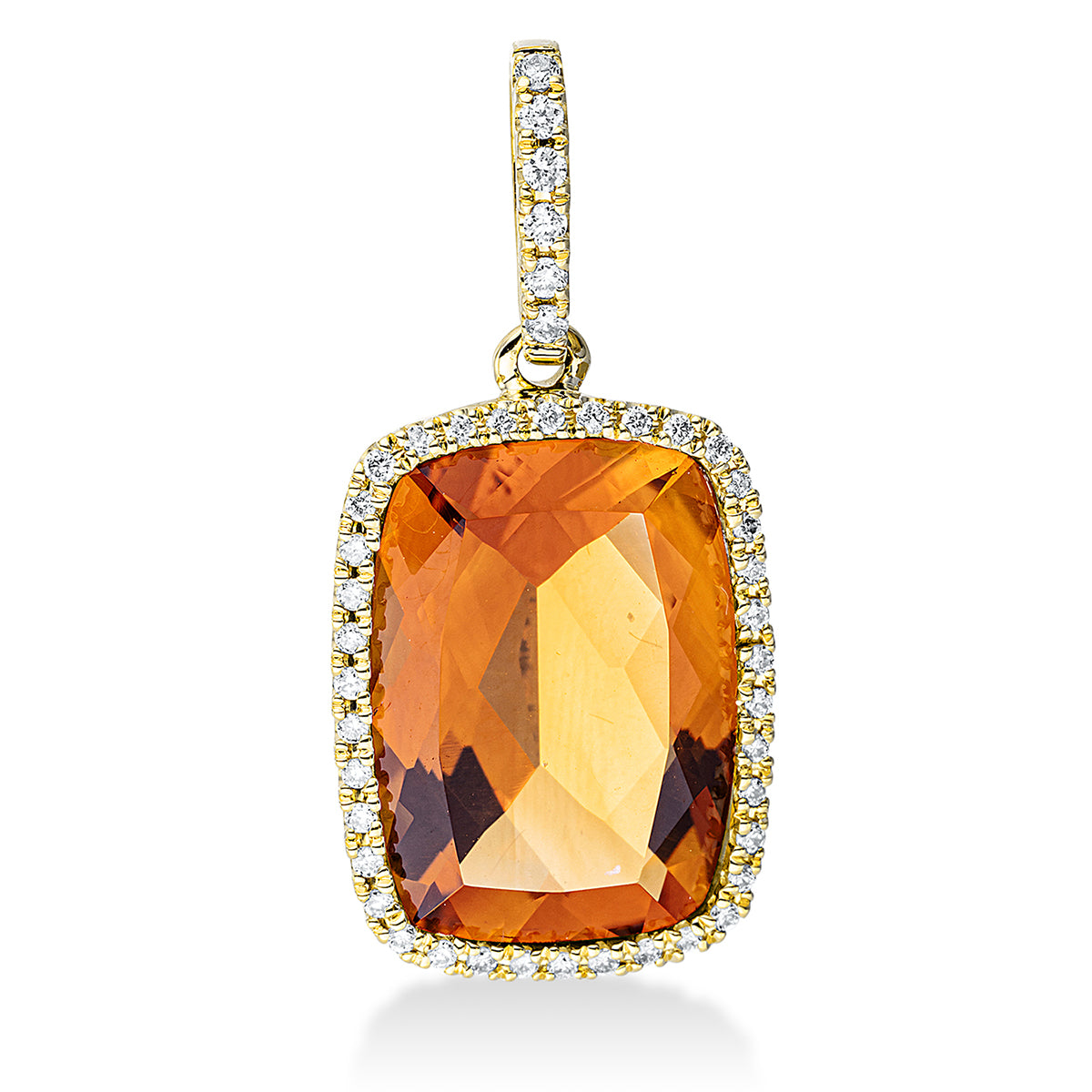 colored stone fashion pendant - 3G119