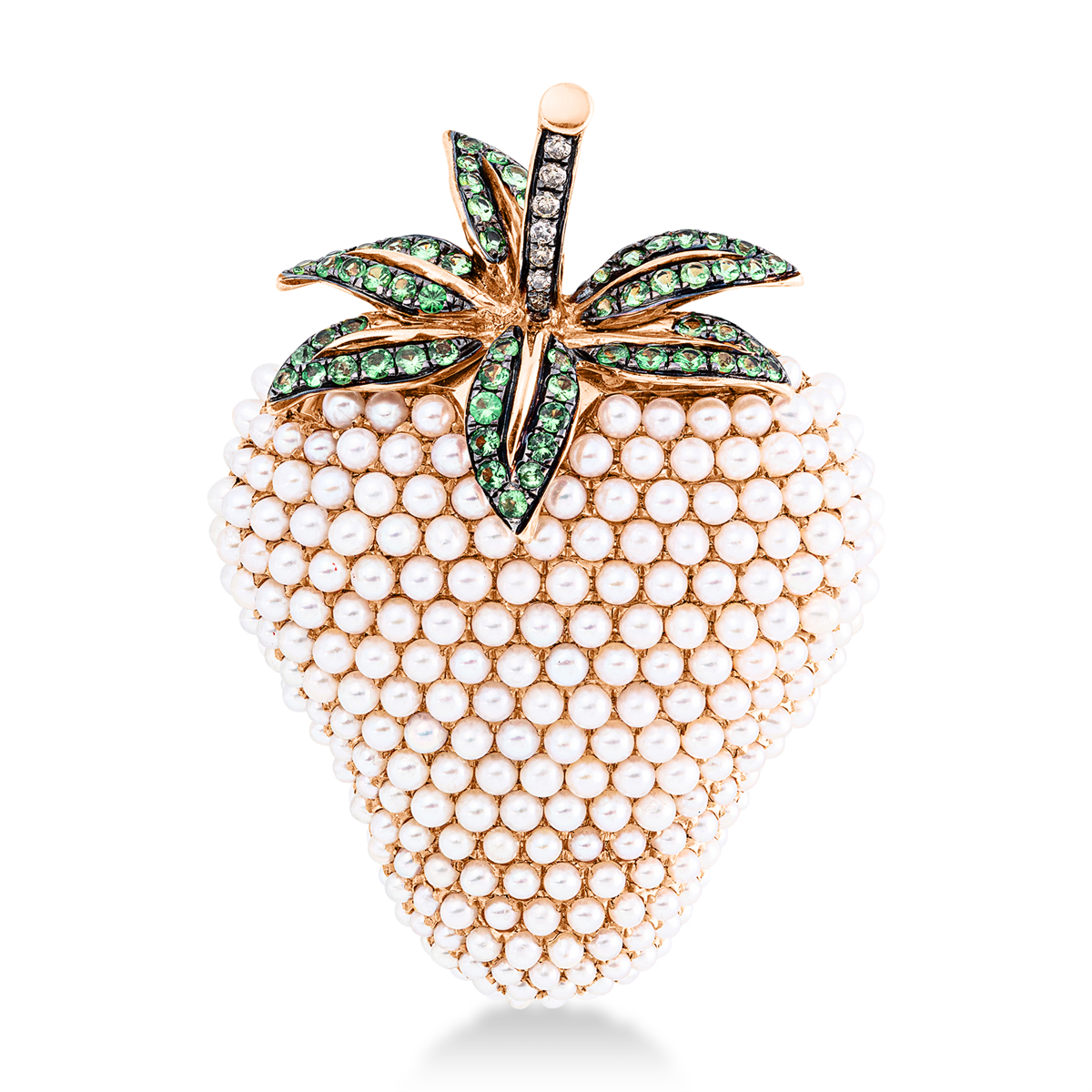 pearl brooch - 3H050