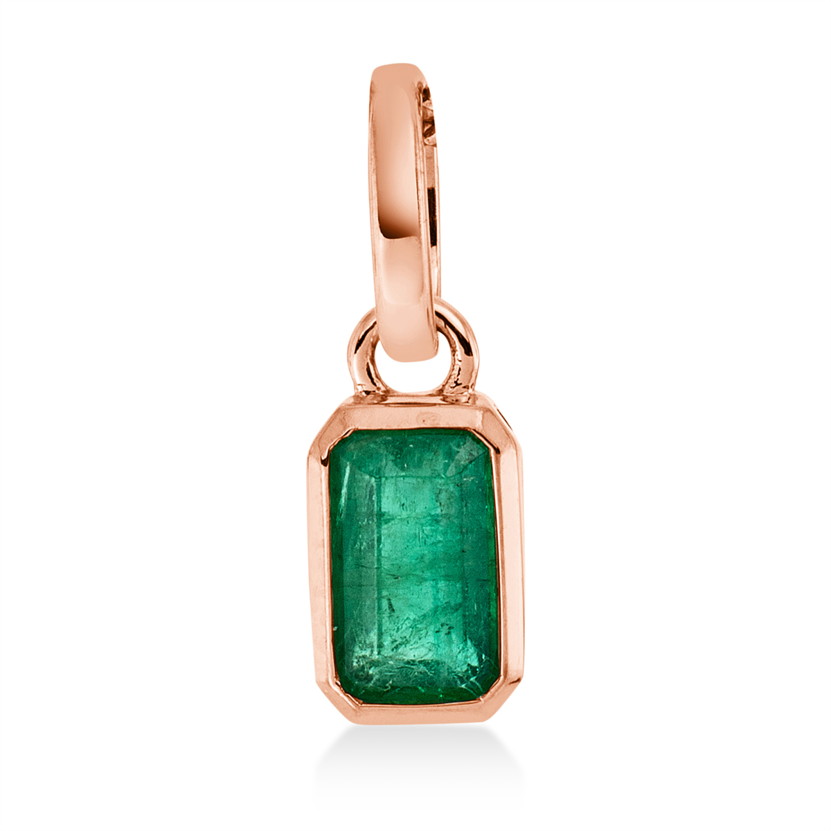 colored stone classic pendant - 3H616