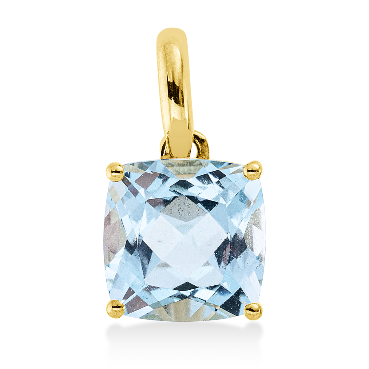colored stone fashion pendant - 3H780