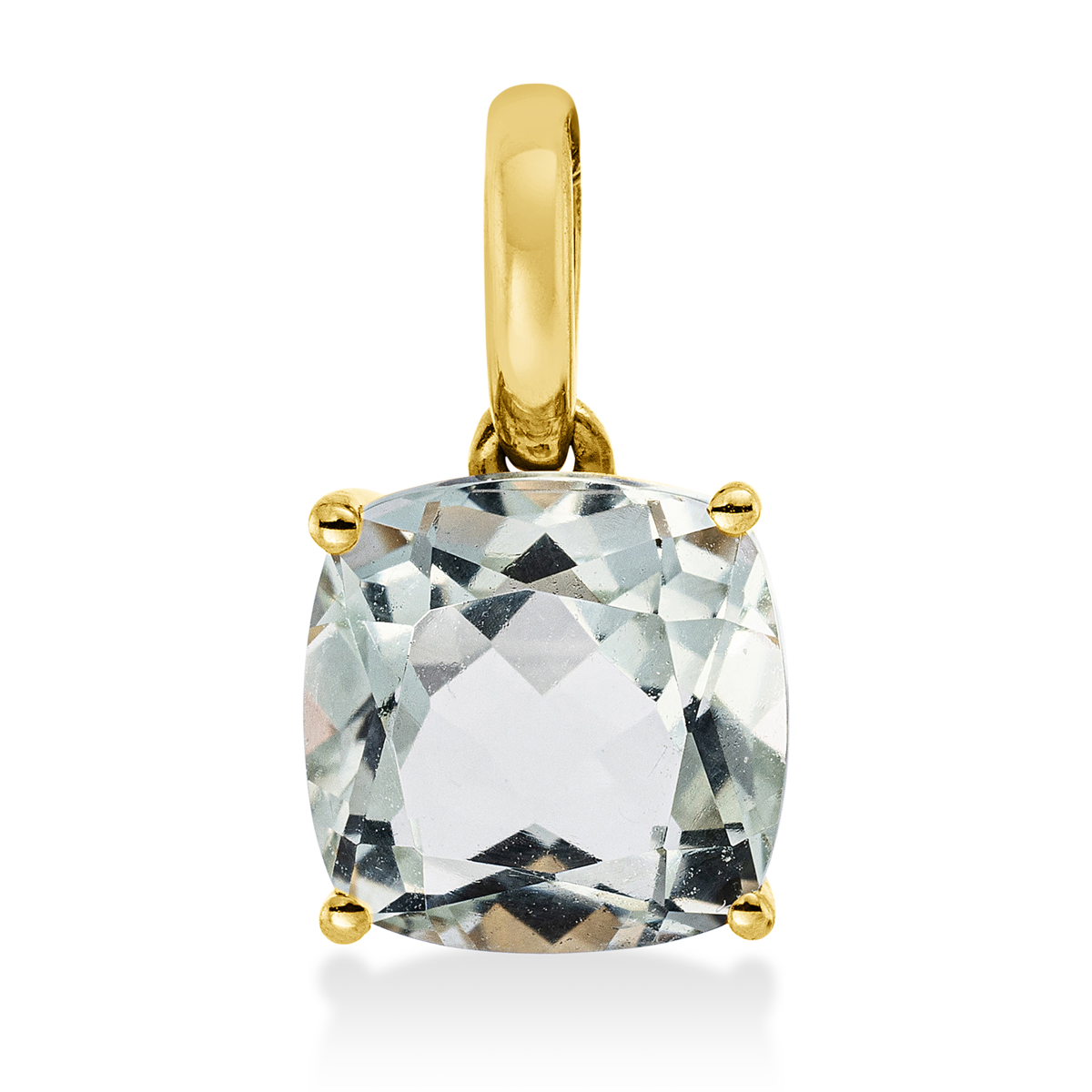 colored stone fashion pendant - 3H781