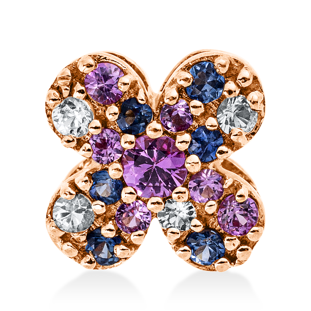 colored stone classic pendant - 3I080