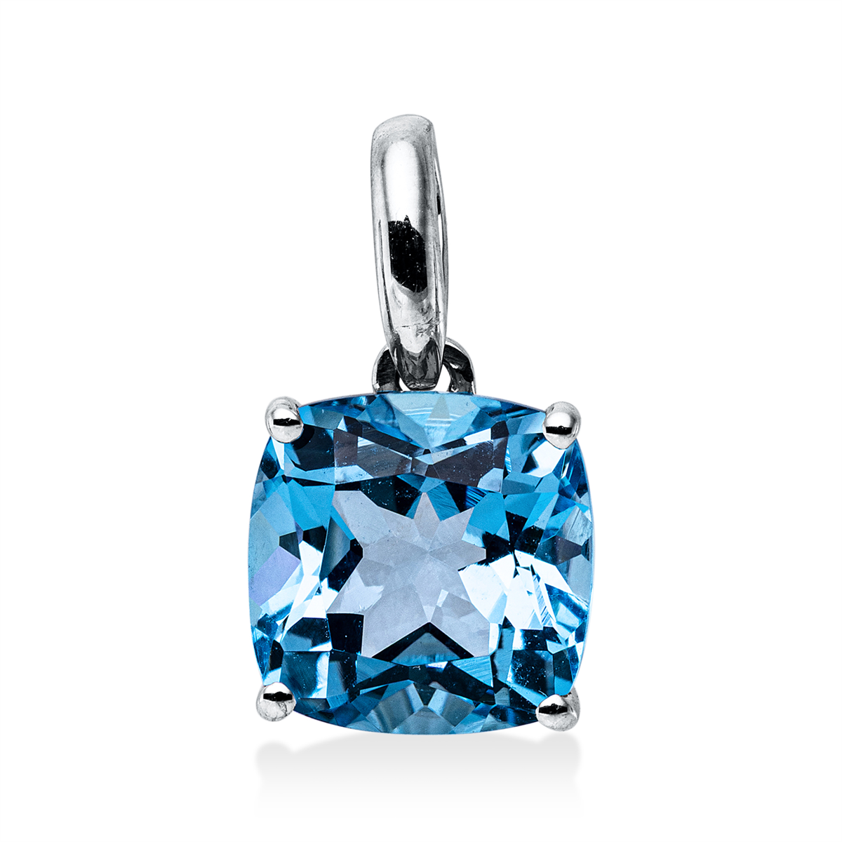 colored stone fashion pendant - 3J189