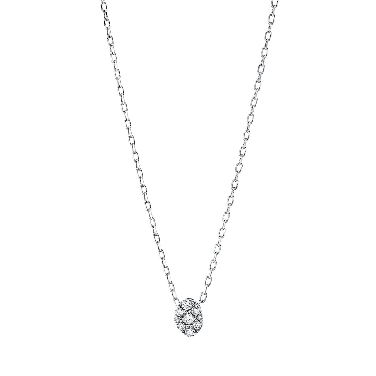 illusion classic necklace - 4J863