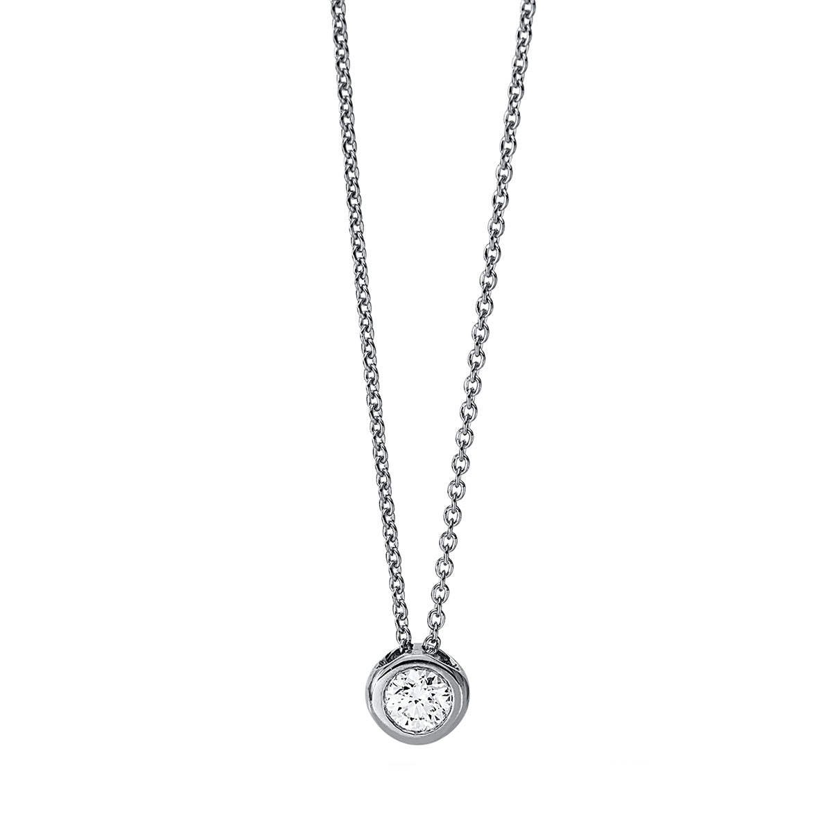 solitaire ketting - 4K442