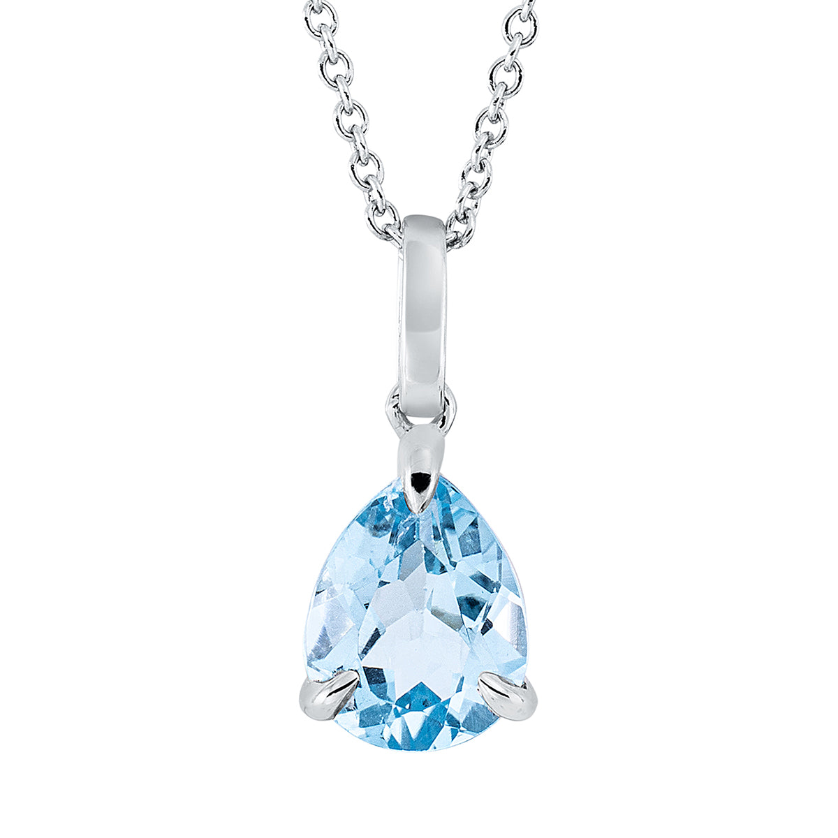 colored stone fashion necklace - 4L065