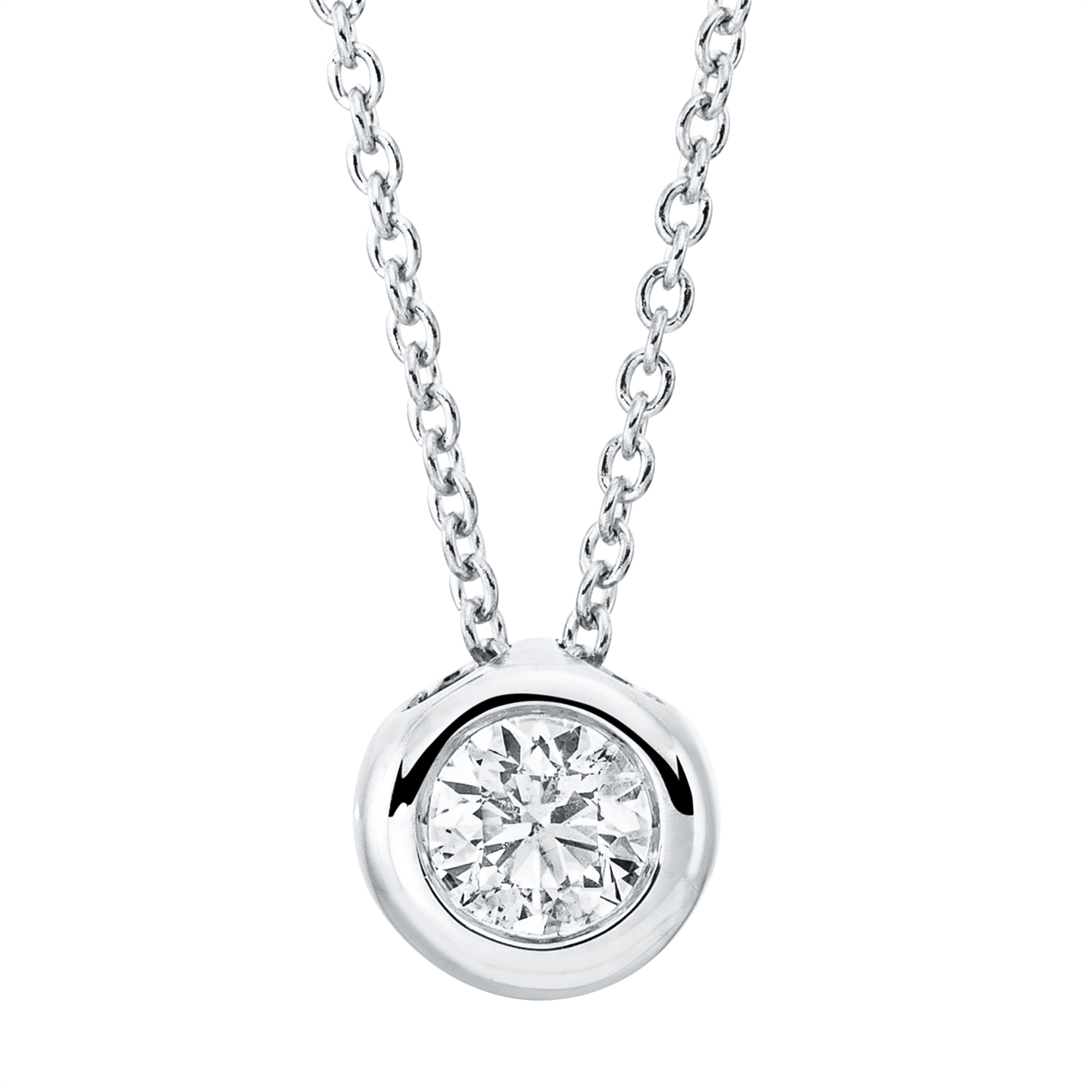 solitaire necklace - 4L985