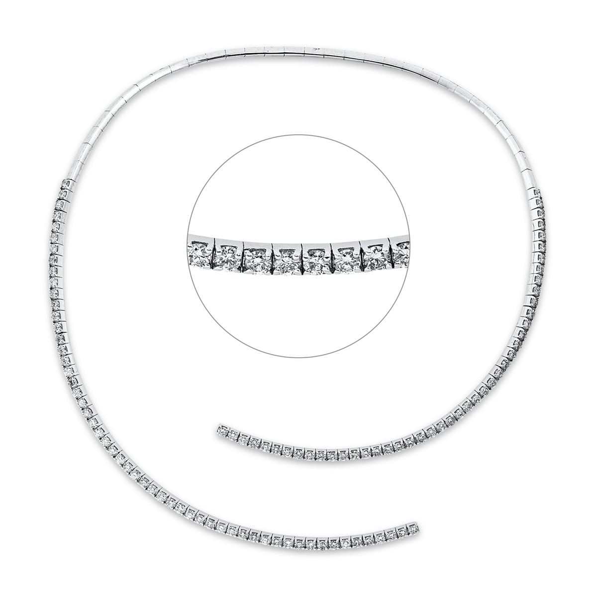 Exclusieve halsketting - 4M222