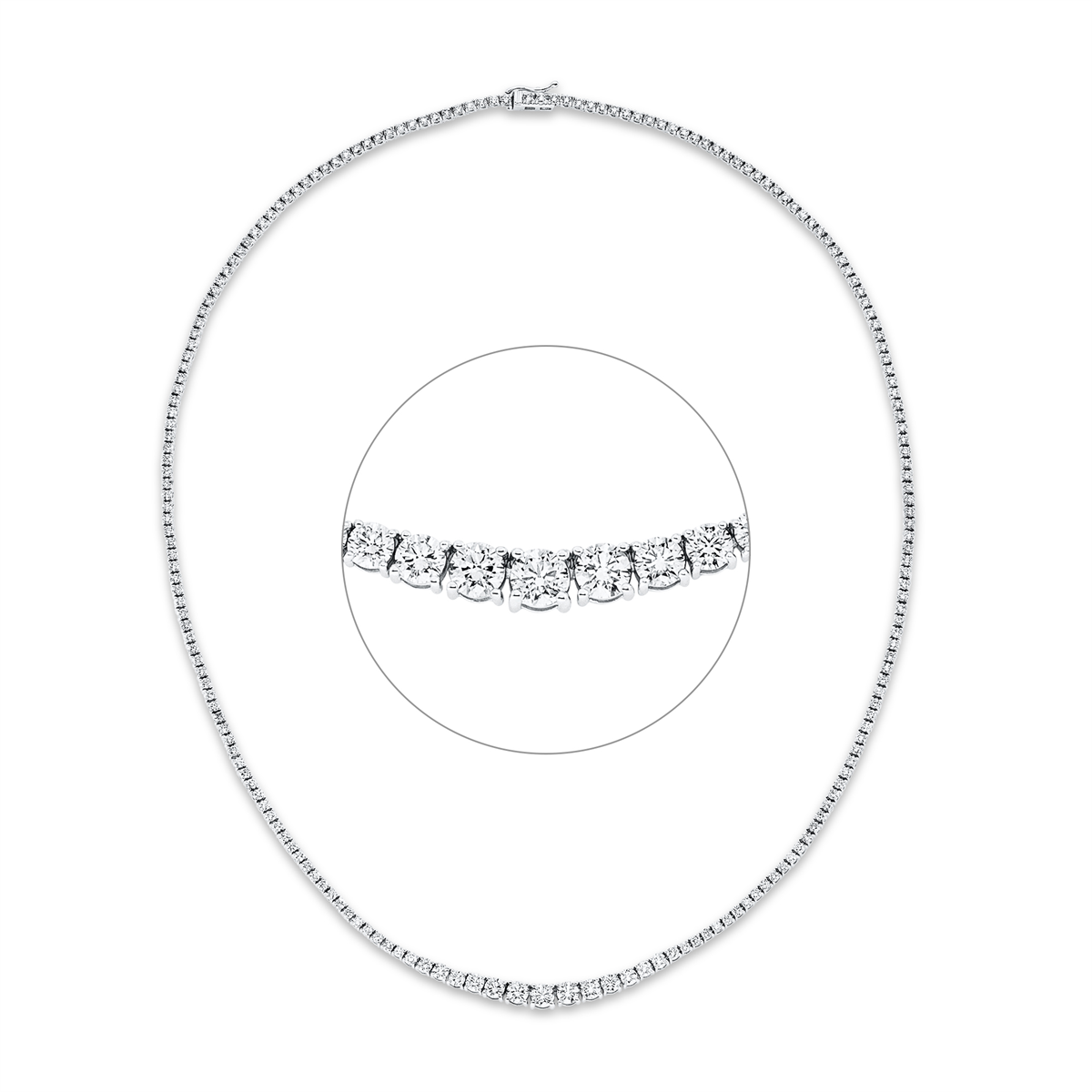 tennis necklace - 4M320