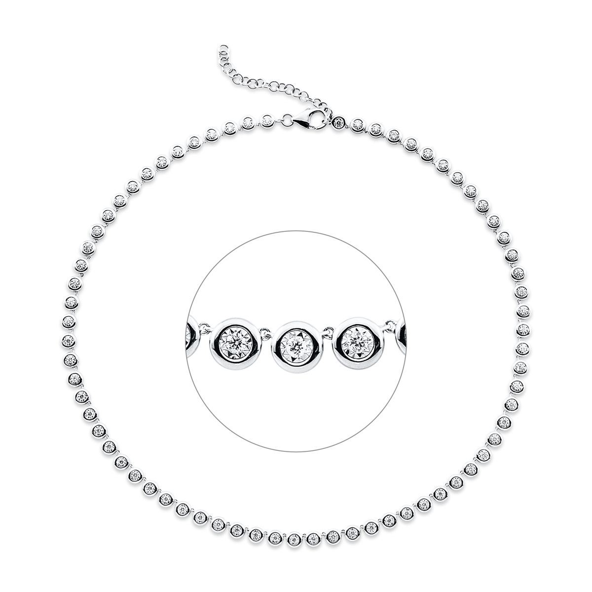 modern woman necklace - 4N206