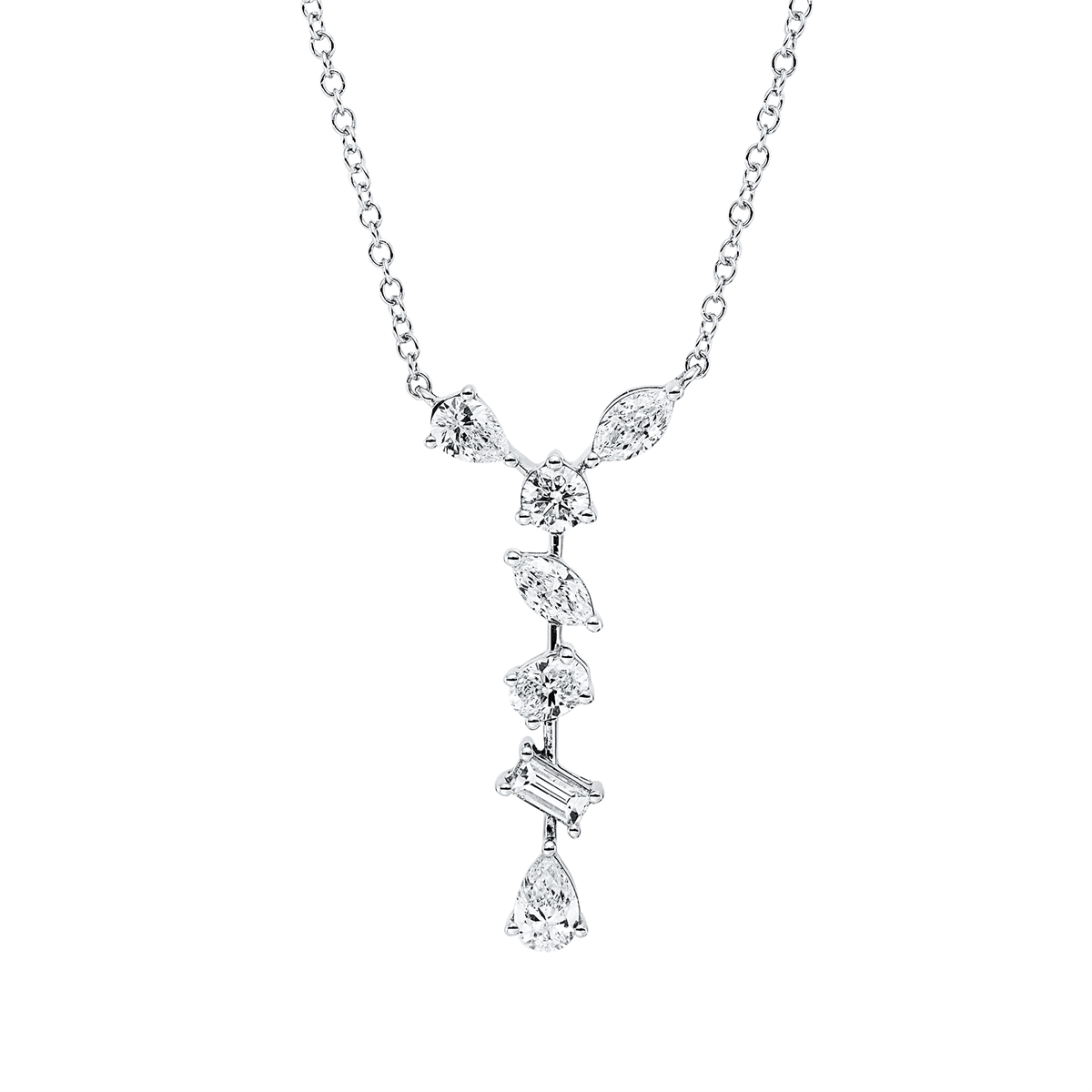 modern woman necklace - 4O190