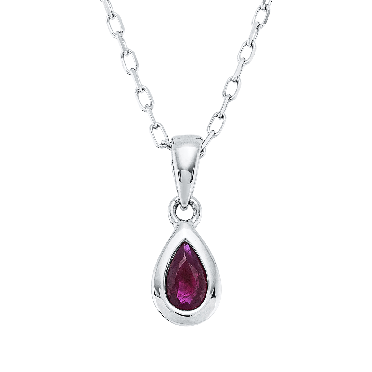 gekleurde stenen klassieke ketting - 4O219
