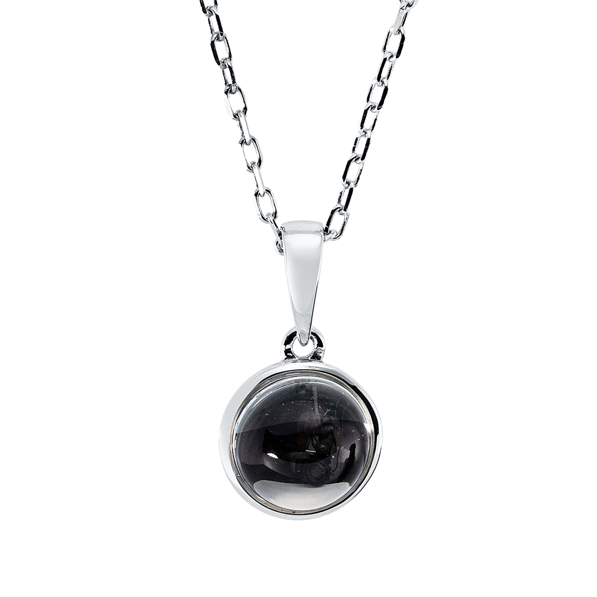mode ketting met gekleurde stenen - 4O227