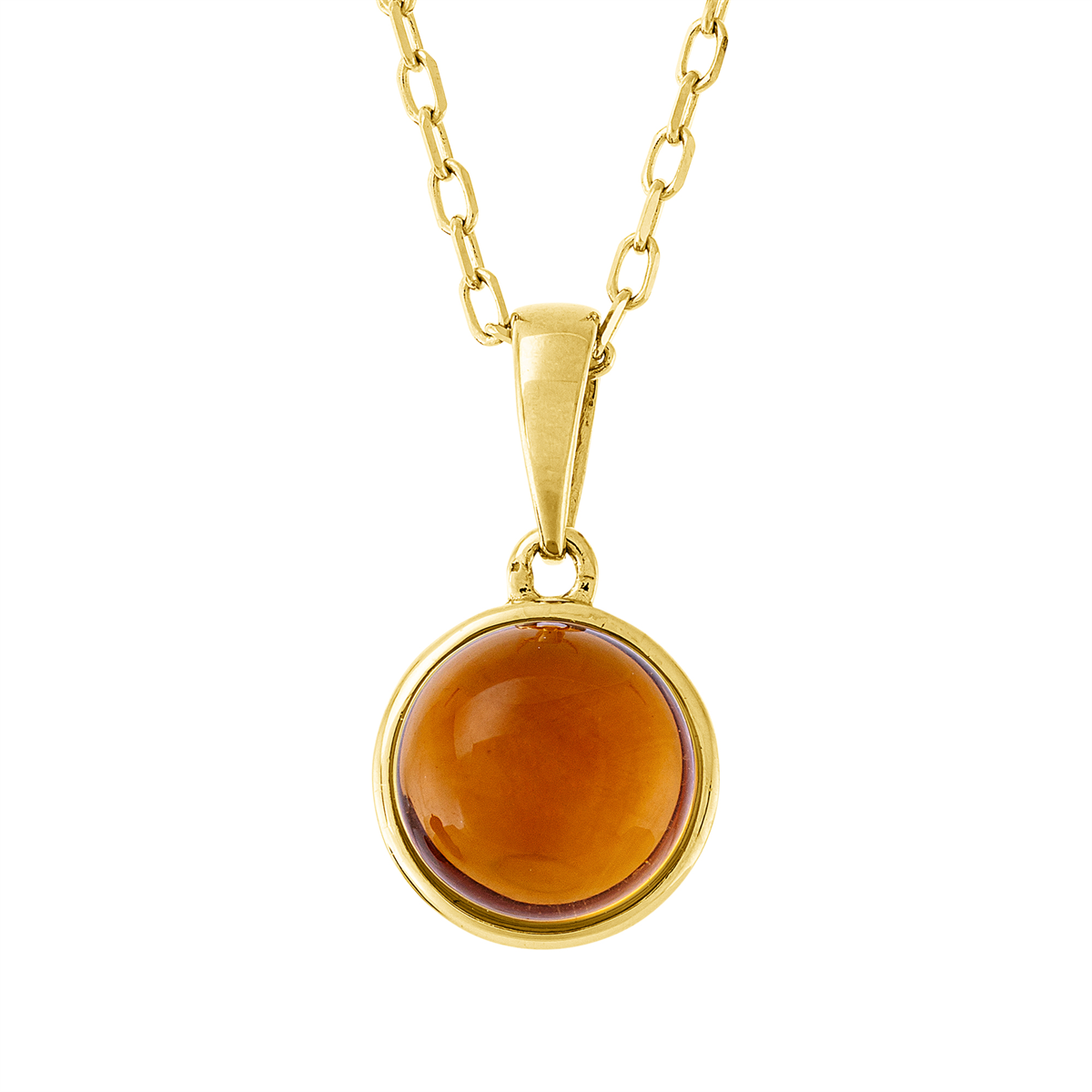 mode ketting met gekleurde stenen - 4O231