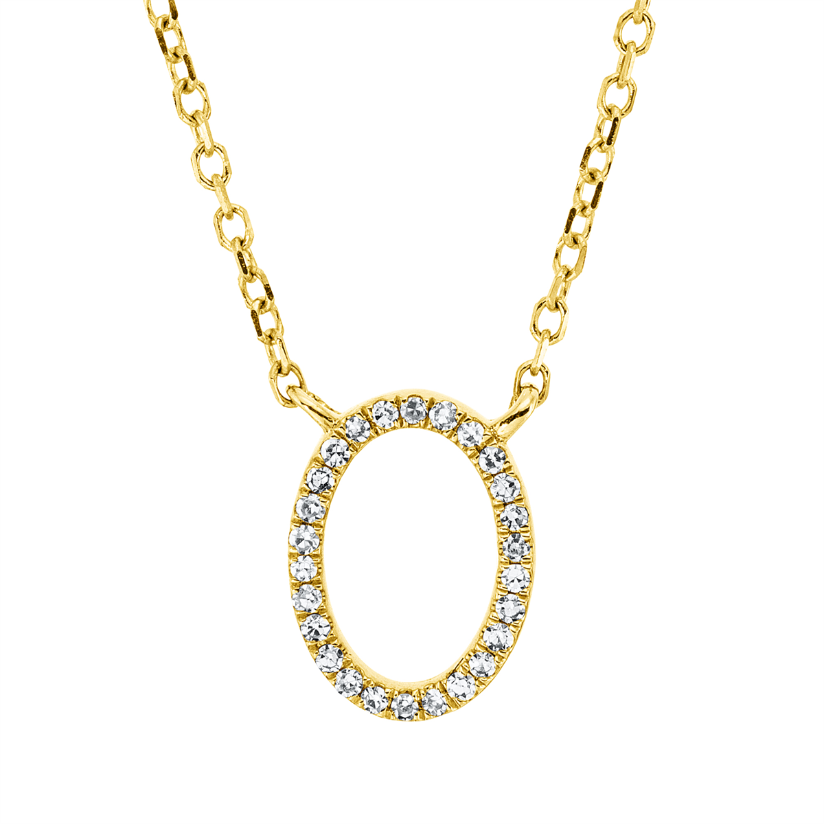 modern woman necklace - 4O278