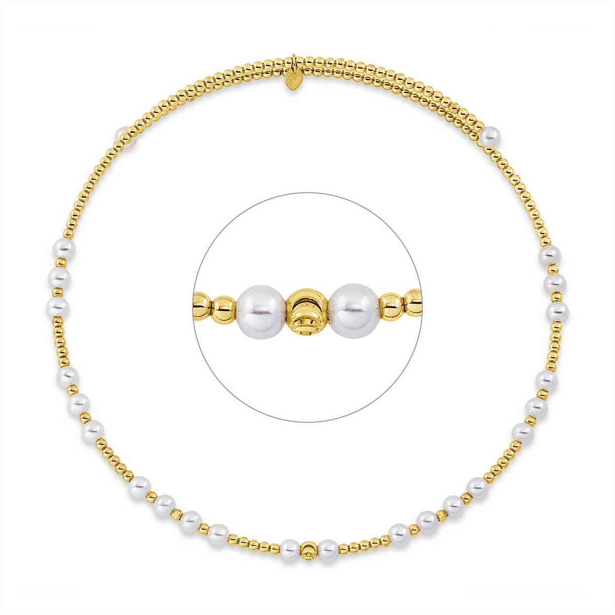 pearl necklace - 4O624